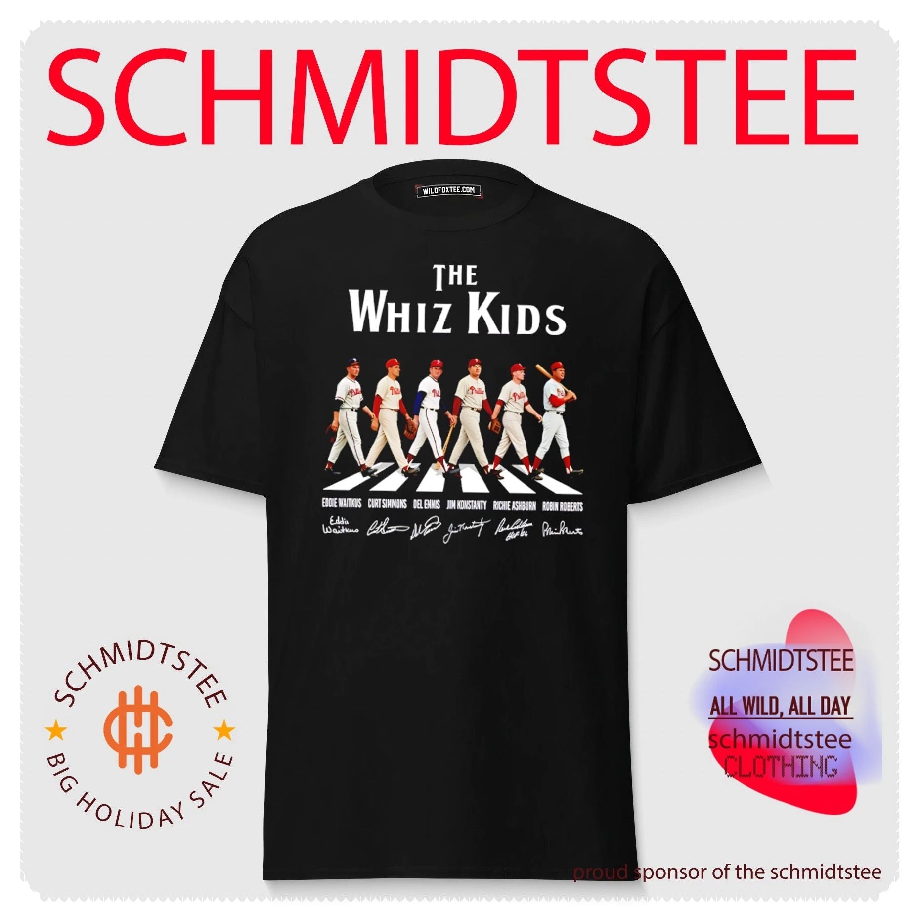 Philadelphia Phillies The Whiz Kids Abbey Road signature shirt