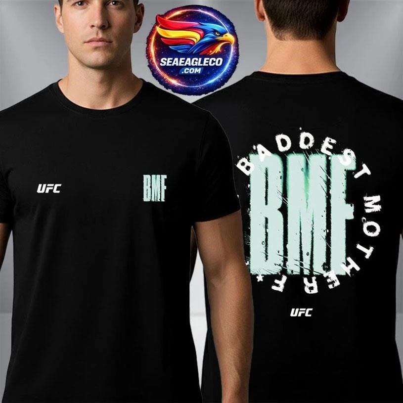 UFC 326 BMF Baddest Mother Fucker Two Sided Shirt