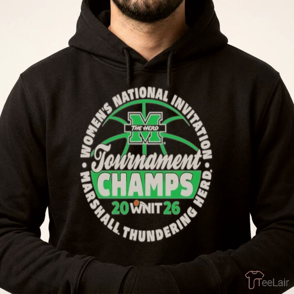 Marshall Thundering Herd 2026 Womens National Invitation Tournament Champions Shirt