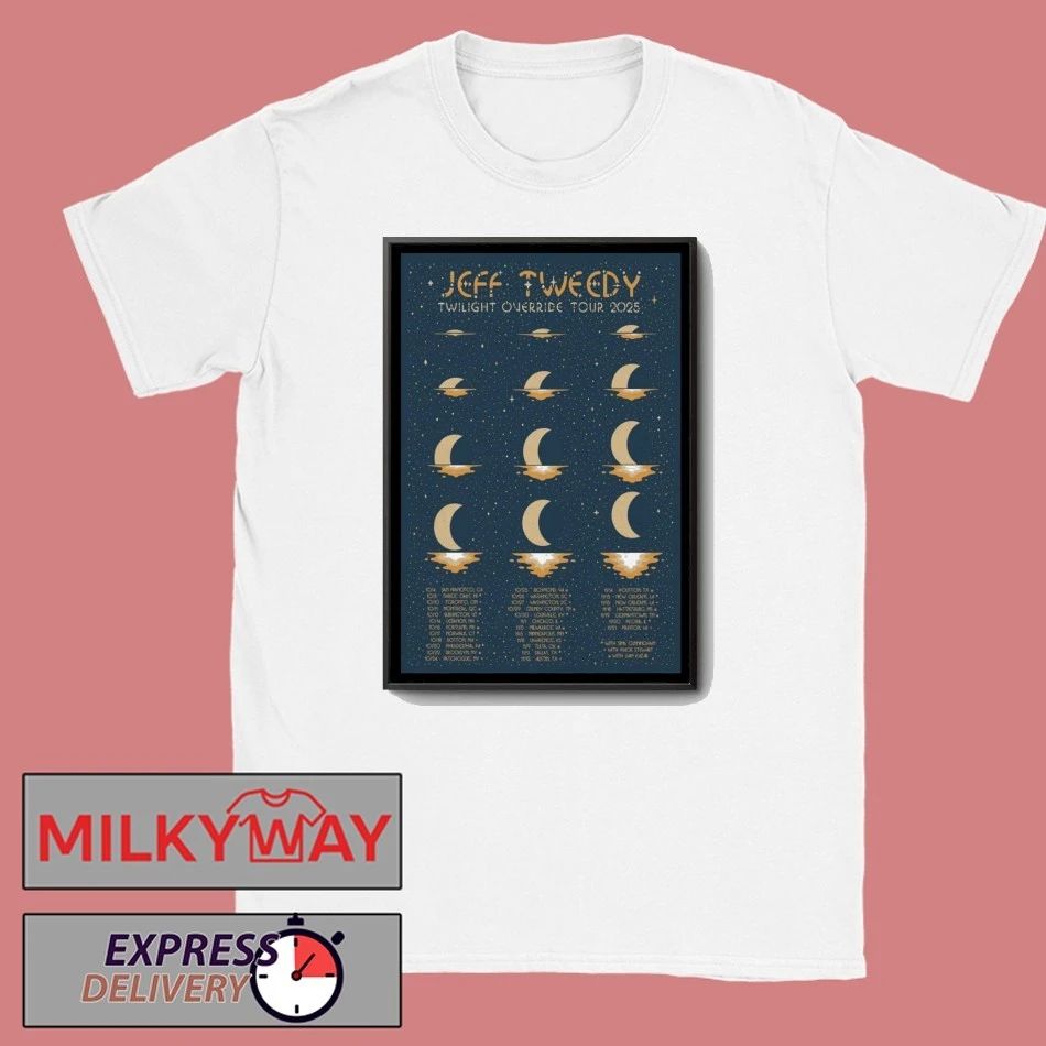 Jeff Tweedy Twilight Override Show Poster shirt
