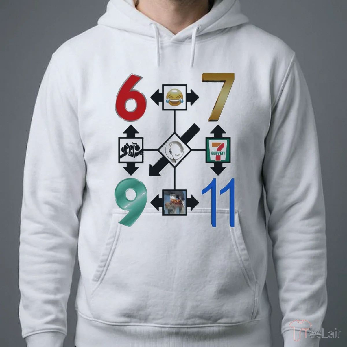 6-7, 69, 9 11, 7 Ate 9 Shirt