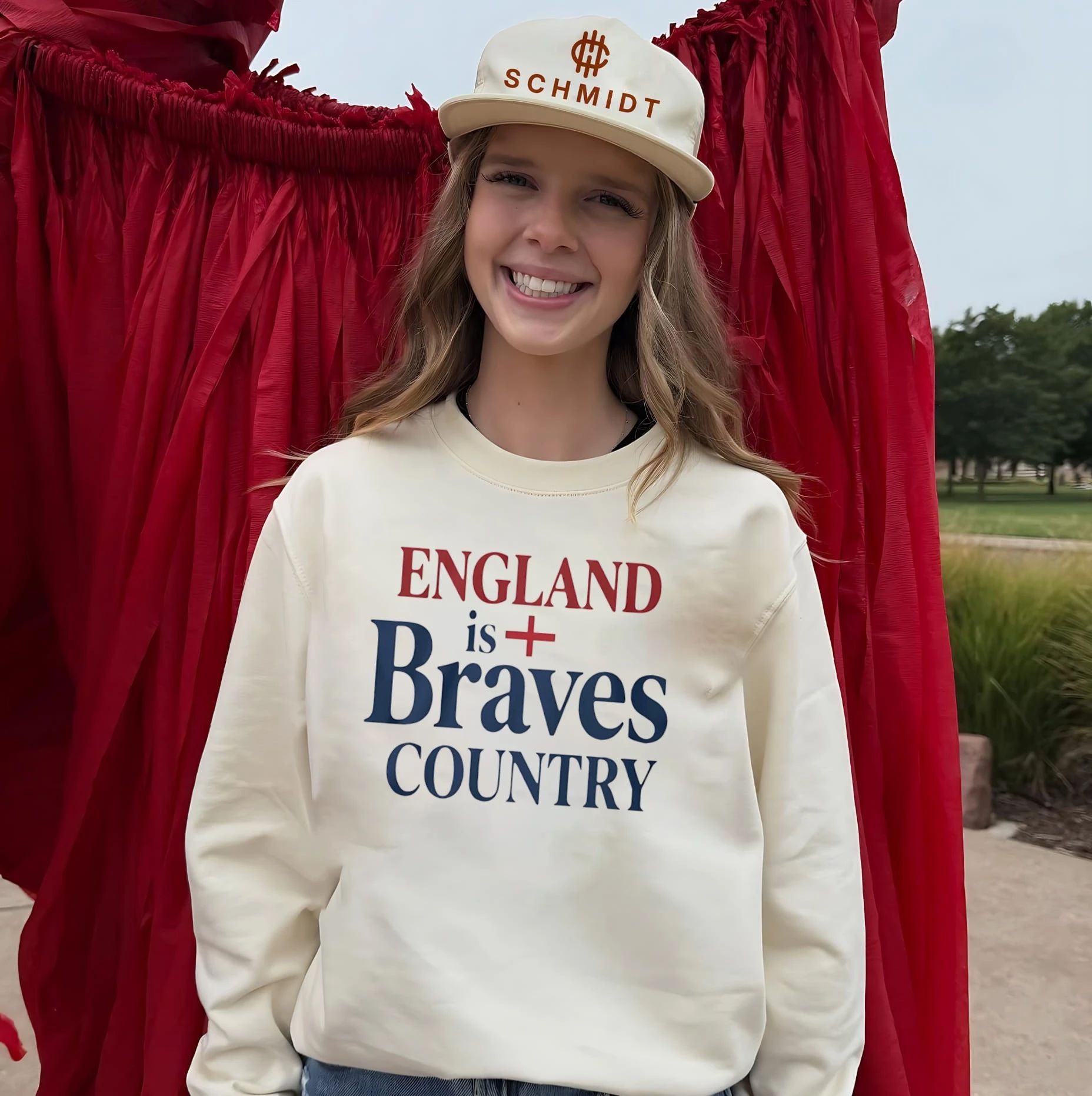 England Is Braves Country Flag Shirt