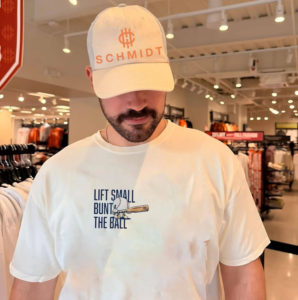 Lift Small Bunt the Ball baseball shirt