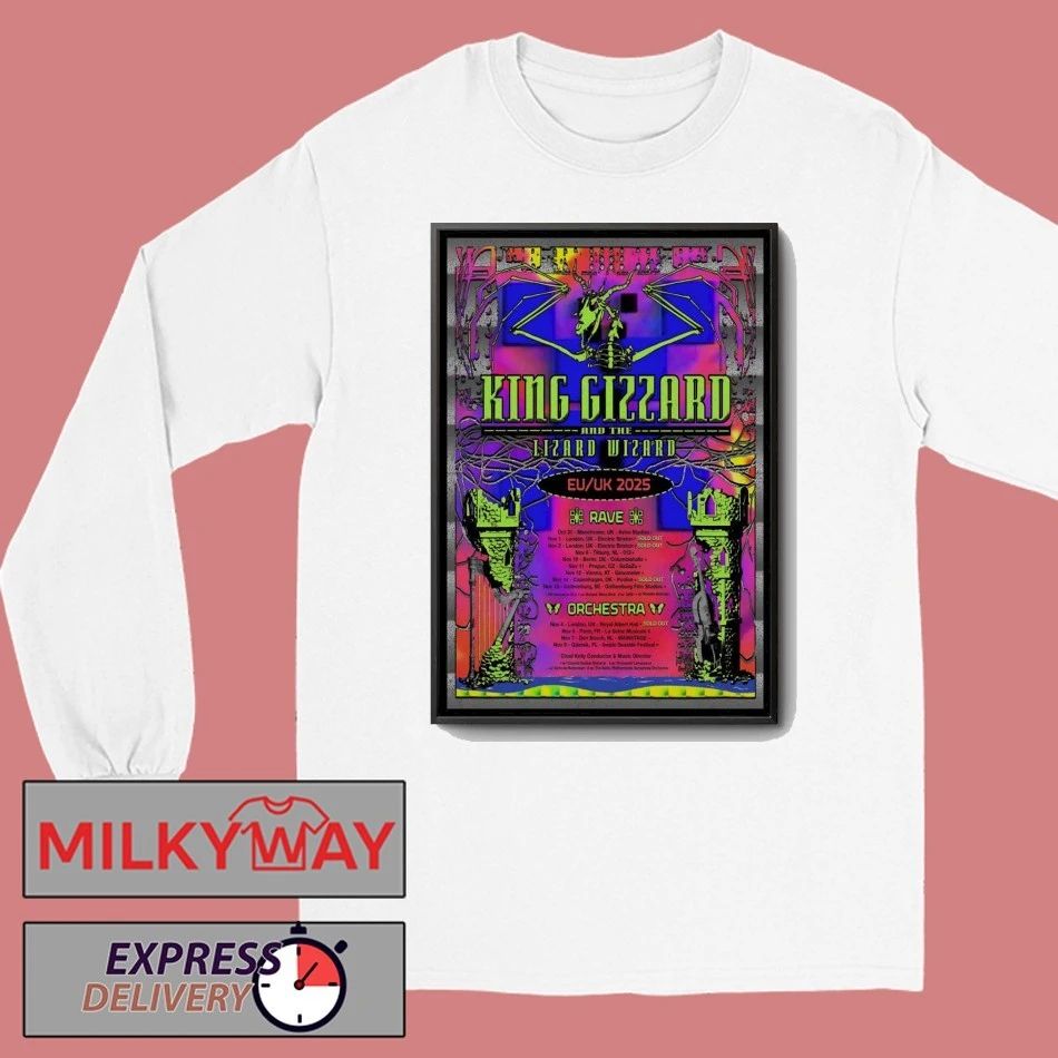 KGLW EU-UK Tour 2025 Poster shirt