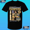 Michigan Wolverines Men’s Basketball Campus Ink 2026 National Champion #23 Yaxel Lendeborg Shirt