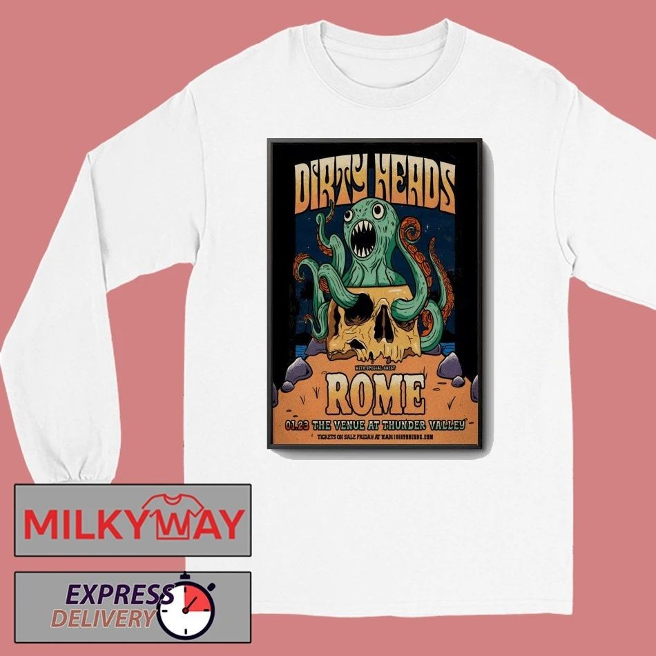 Dirty Heads Lincoln Show On Jan 23 2026 Poster shirt