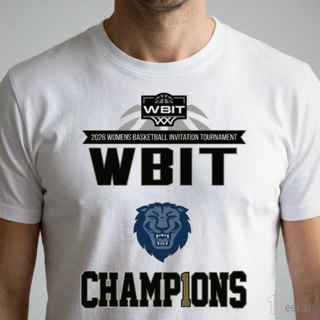 Columbia Lions Women’S Basketball 2026 WBIT CHAMPIONS Shirt