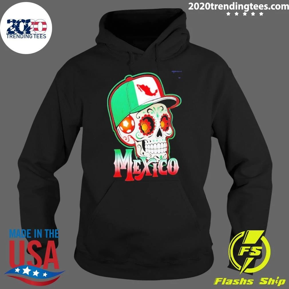 Mexico Black Sugar Skull 2026 Shirt