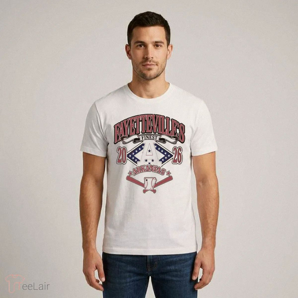 Fayettevilles Finest Baseball Shirt