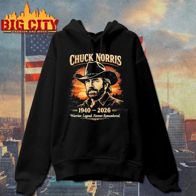 Chuck Norris 1940–2026 Warrior Legend Forever Remembered Vintage Shirt