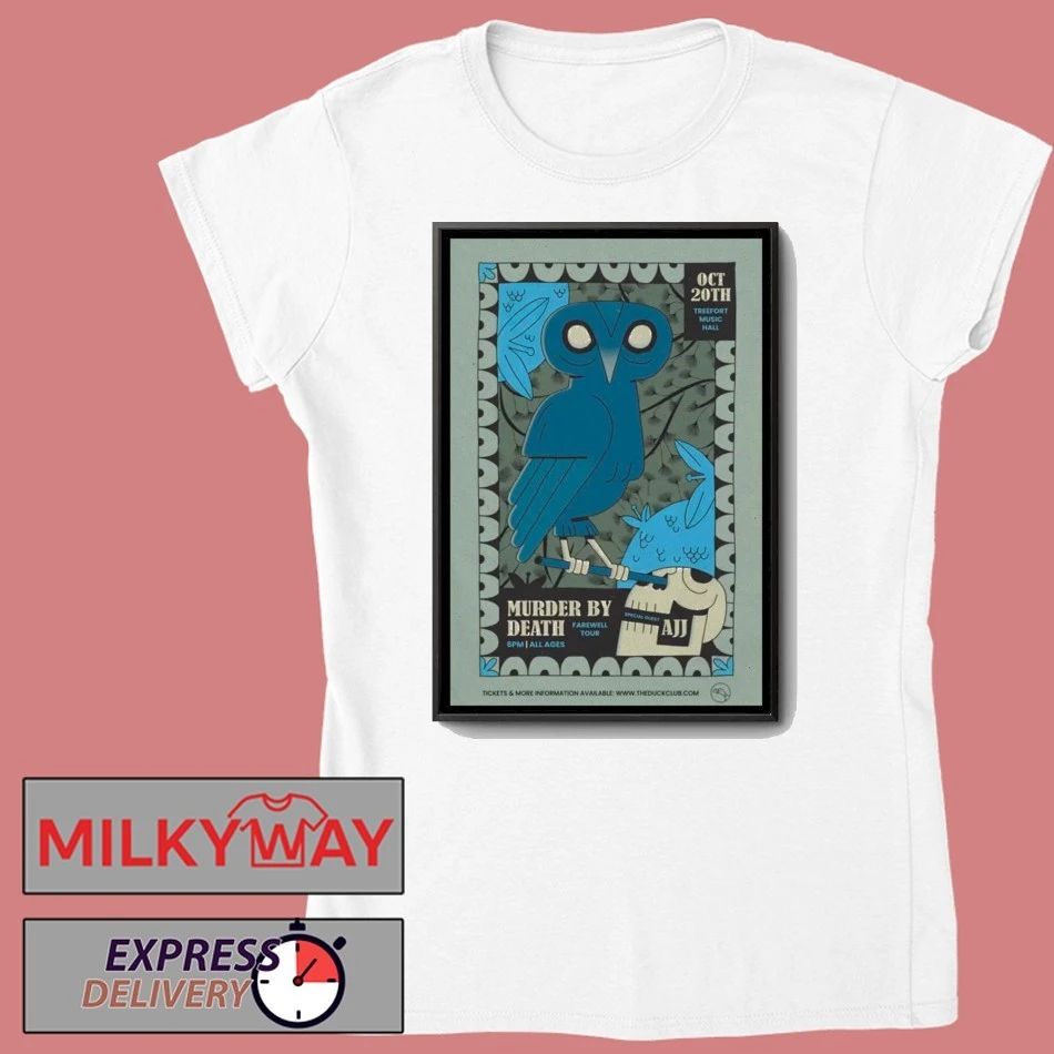 Murder By Death Treefort Music Hall Boise Poster shirt