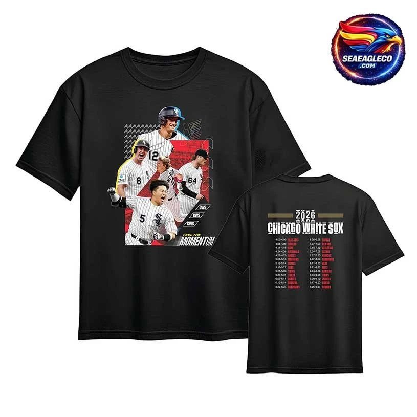 2026 Giveaway White Sox Opening Day Two Sided Shirt