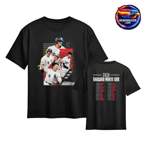 2026 Giveaway White Sox Opening Day Two Sided Shirt