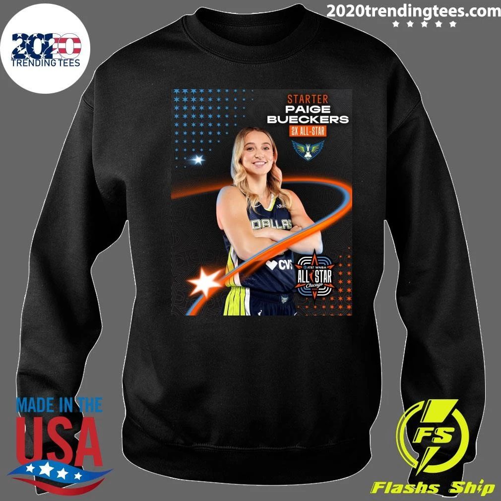 Starter Paige Bueckers Your Official 2026 AT&T WNBA All-Star Starters Shirt
