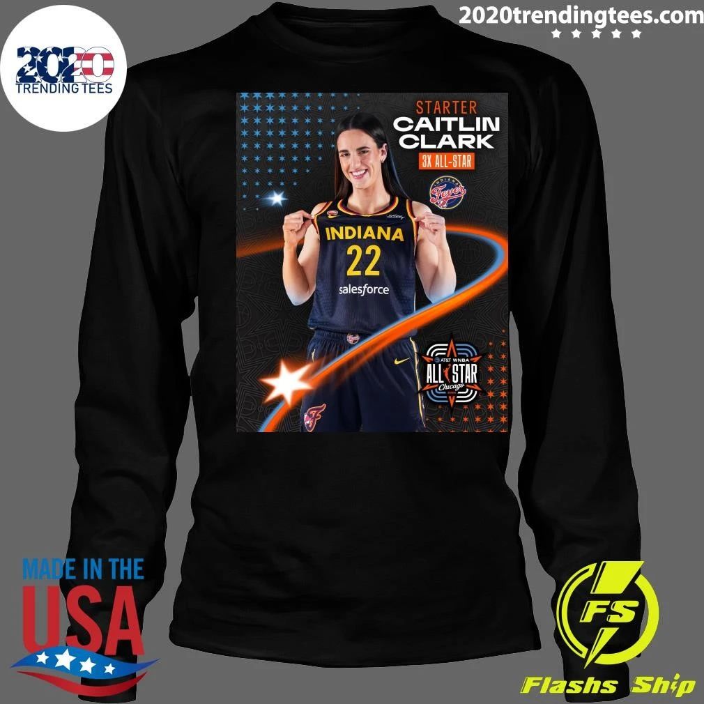 Starter Caitlin Clark Your Official 2026 AT&T WNBA All-Star Starters Shirt