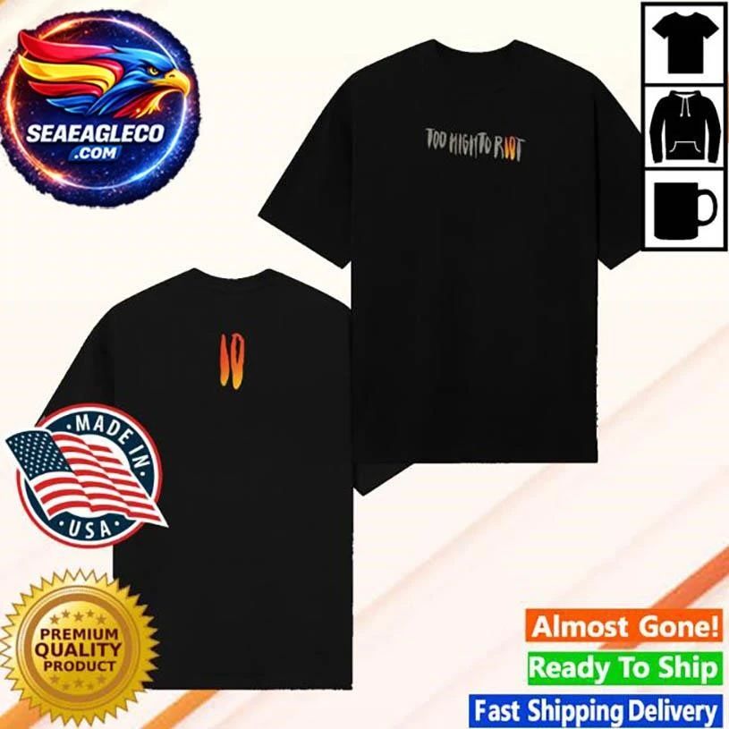 Fiend Too High To Riot Decade Two Sided Shirt