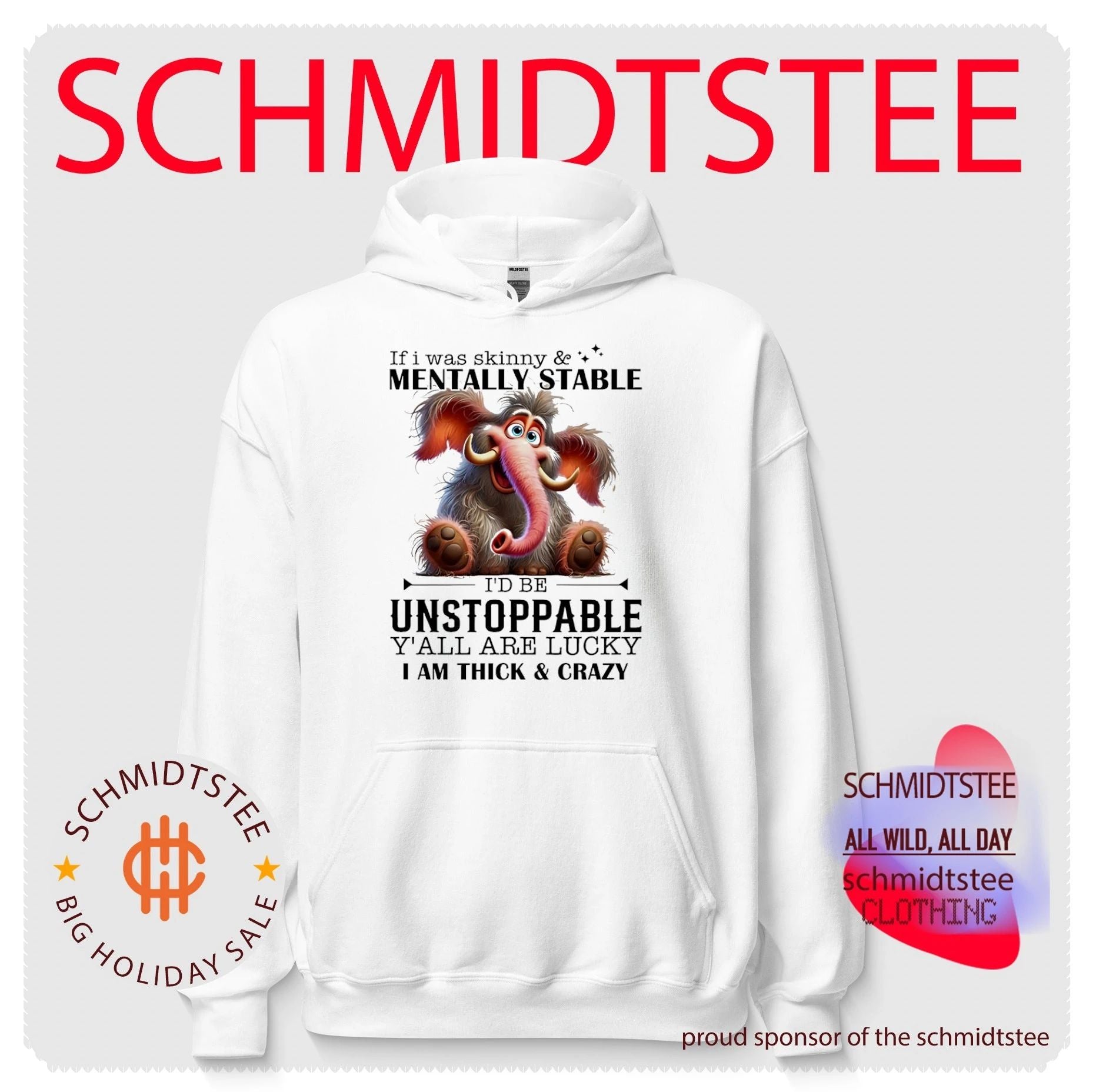 If I was skinny and mentally stable I’d be unstoppable y’all are lucky I am thick and crazy shirt
