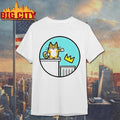 Simons Cat Throw Away The Crown No Kings Anti-Trump Shirt