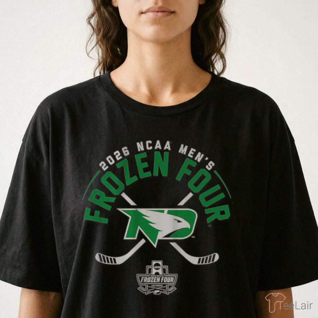 North Dakota Men’S Hockey 2026 Frozen Four Shirt