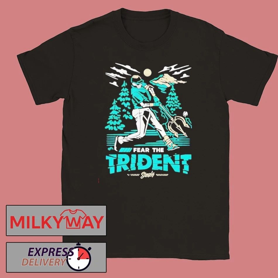 Seattle Mariners Skeleton Fear The Trident Shirt