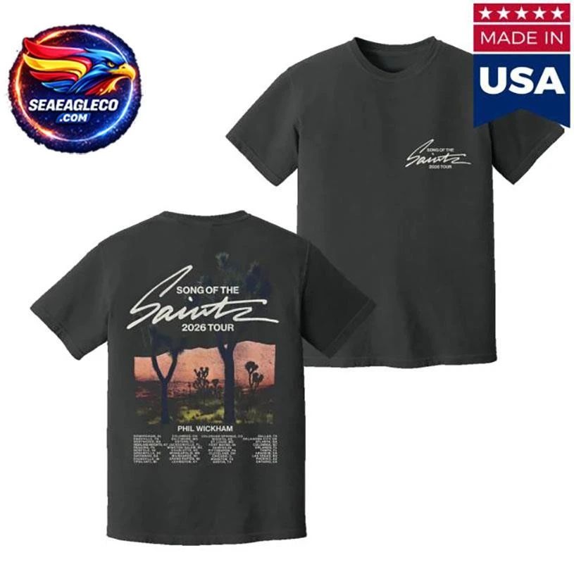 Phil Wickham Sots Desert Tour Two Sided Shirt
