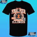 Illinois Illini Final Four 2026 Men’s Basketball Lucas Oil Stadium Shirt