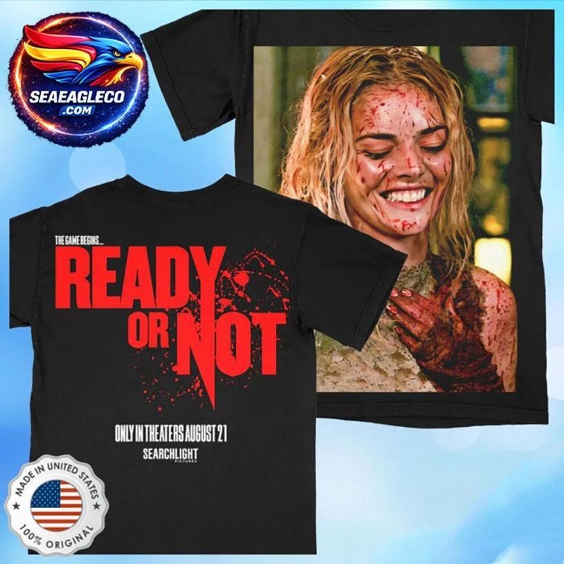 Rucking Fotten Ready Or Not The Game Begins Full Color Photo Two Sided Shirt