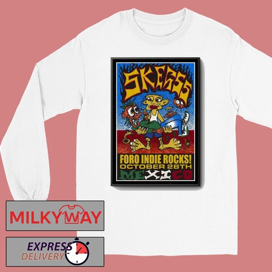 Skegss Foro Indie Rock In Mexico October 28 2025 Poster shirt