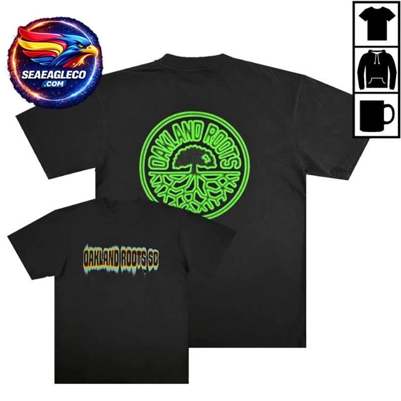 Oakland Roots Sc Acid Two Sided Shirt