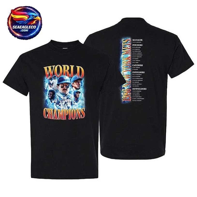 2026 Giveaway White Sox 1986 World Championship Retro Two Sided Shirt