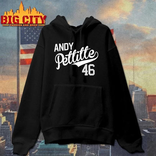 Andy Pettitte 46 Shirt Minimalist Text Shirt