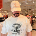 Slumped Hunting Club graphic eagle shirt