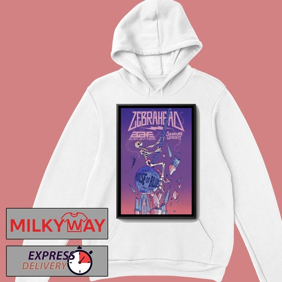 Zebrahead Anaheim 2026 Event Poster shirt