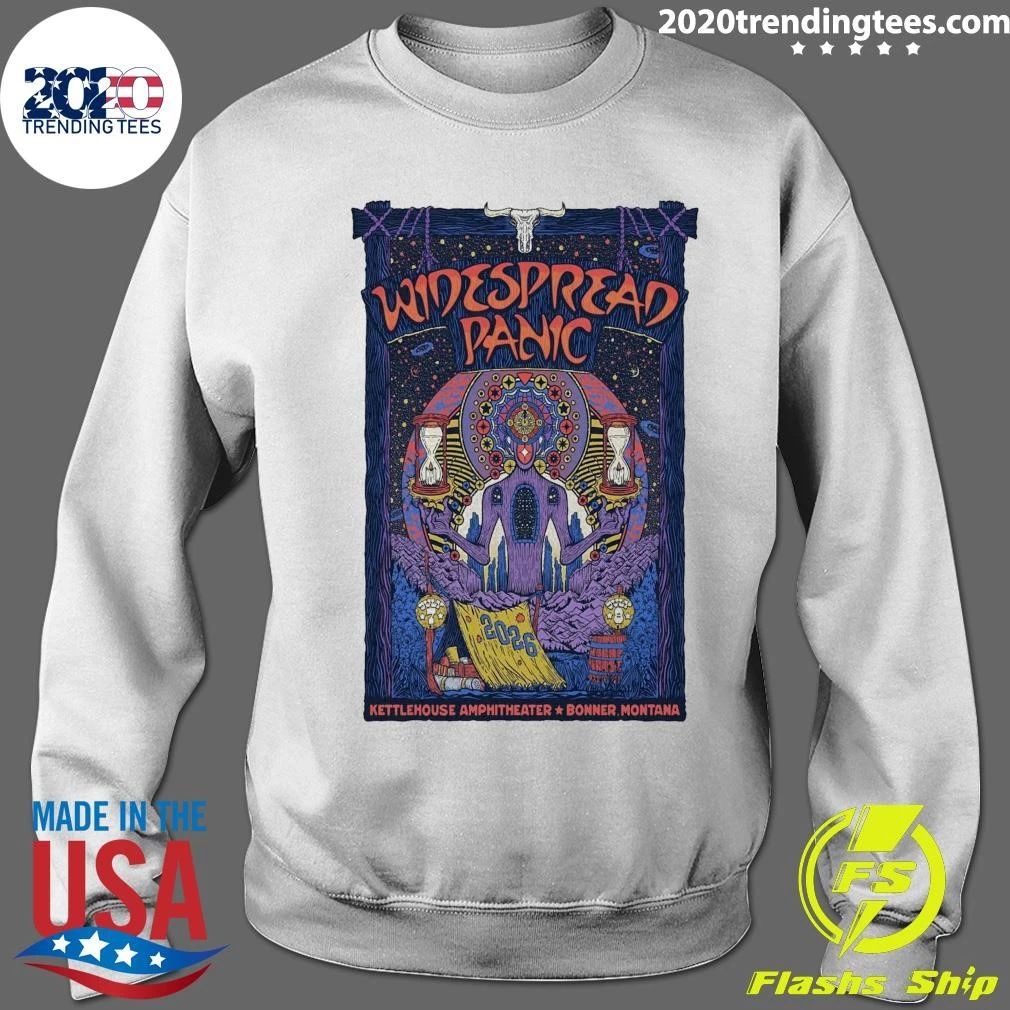 Widespread Panic Bonner MT July 7-8, 2026 Kettlehouse Amphitheater Bonner Montana Shirt