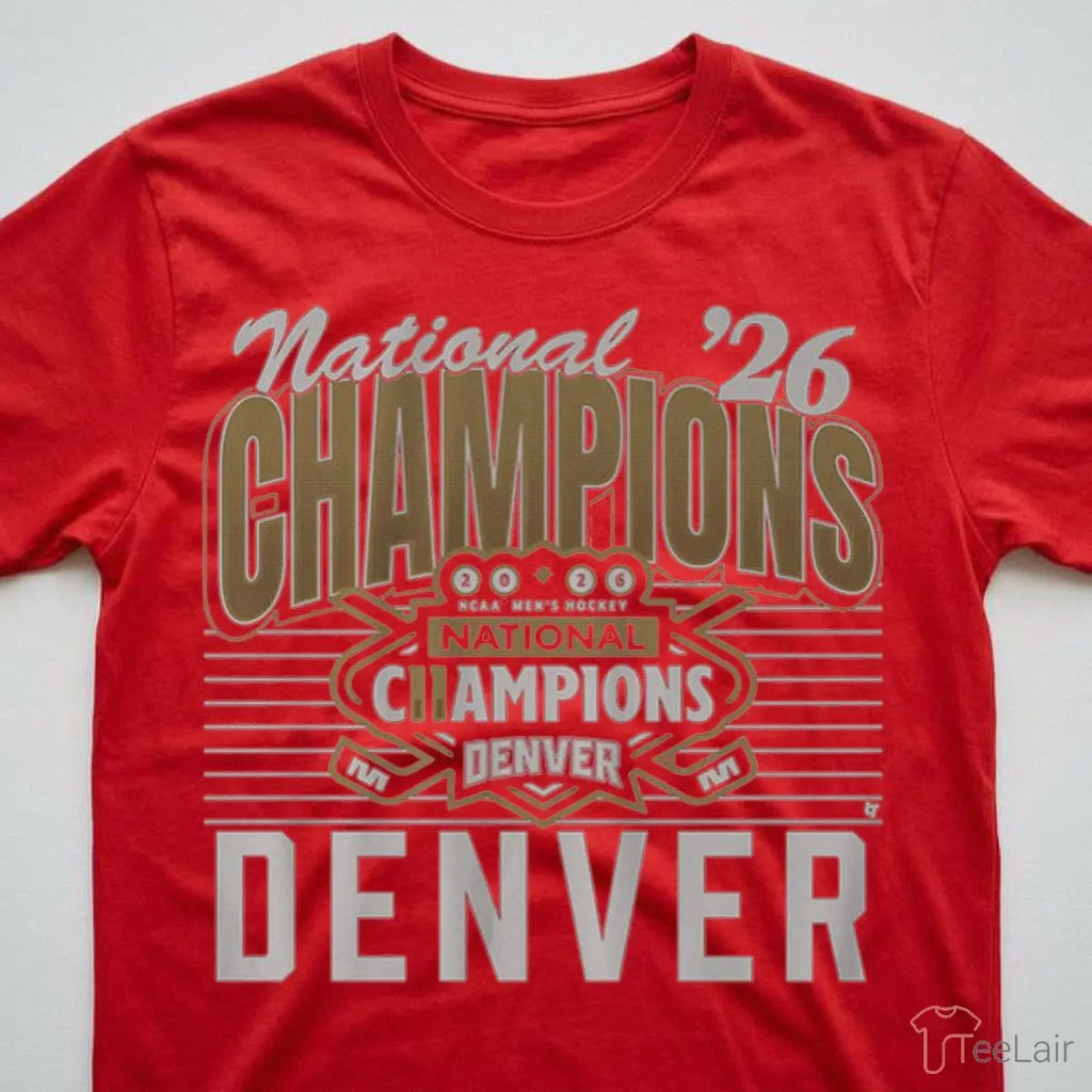 Denver Men’S Hockey 2026 National Champions Shirt