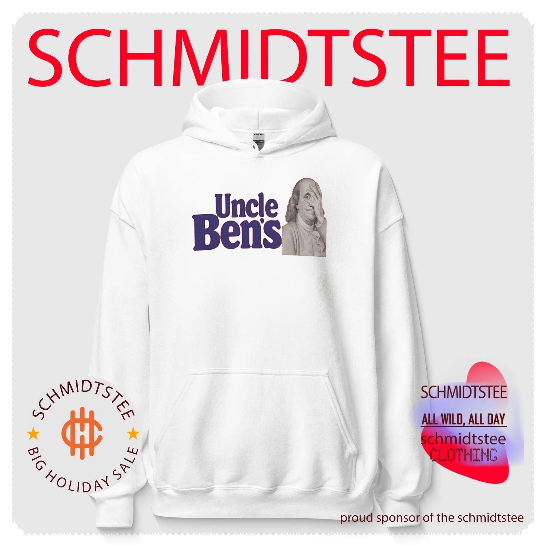 Benjamin Franklin Uncle Ben’s Parody funny shirt