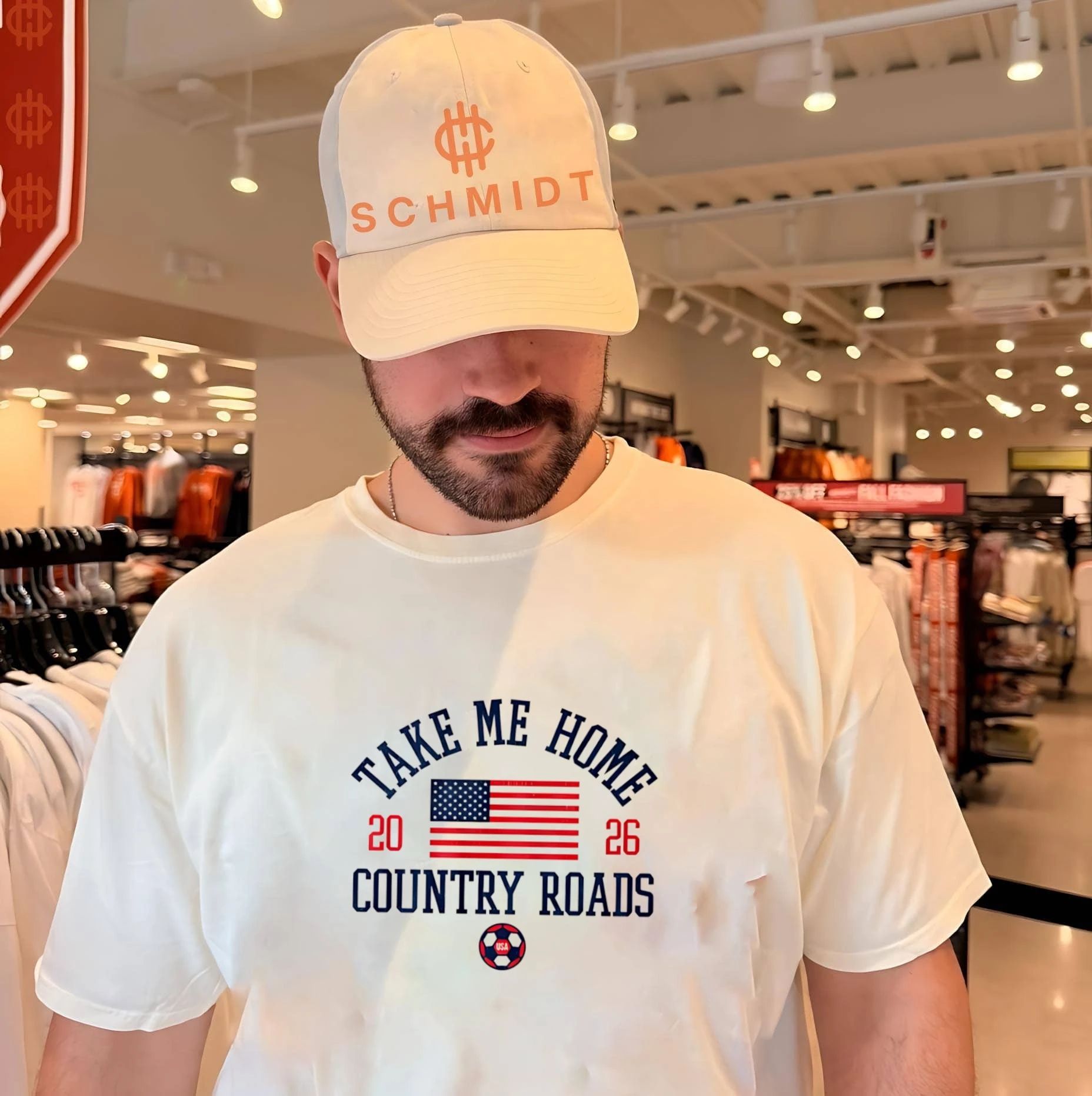 Take Me Home Country Roads 2026 USA Soccer shirt