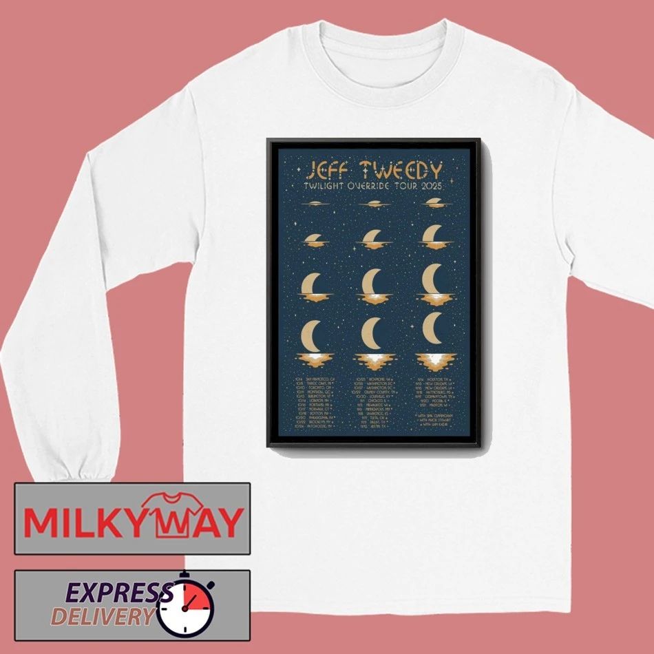 Jeff Tweedy Twilight Override Show Poster shirt