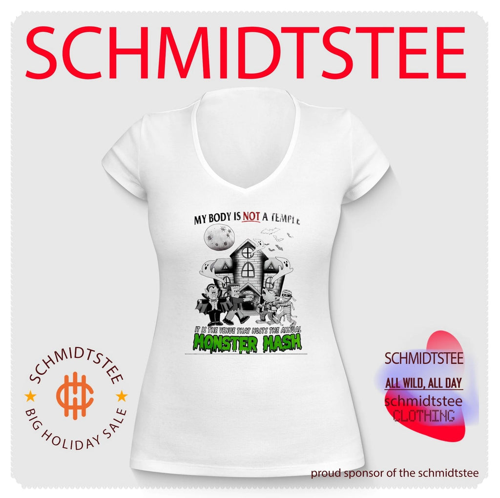 My Body Is Not a Temple Monster Mash Halloween Party shirt