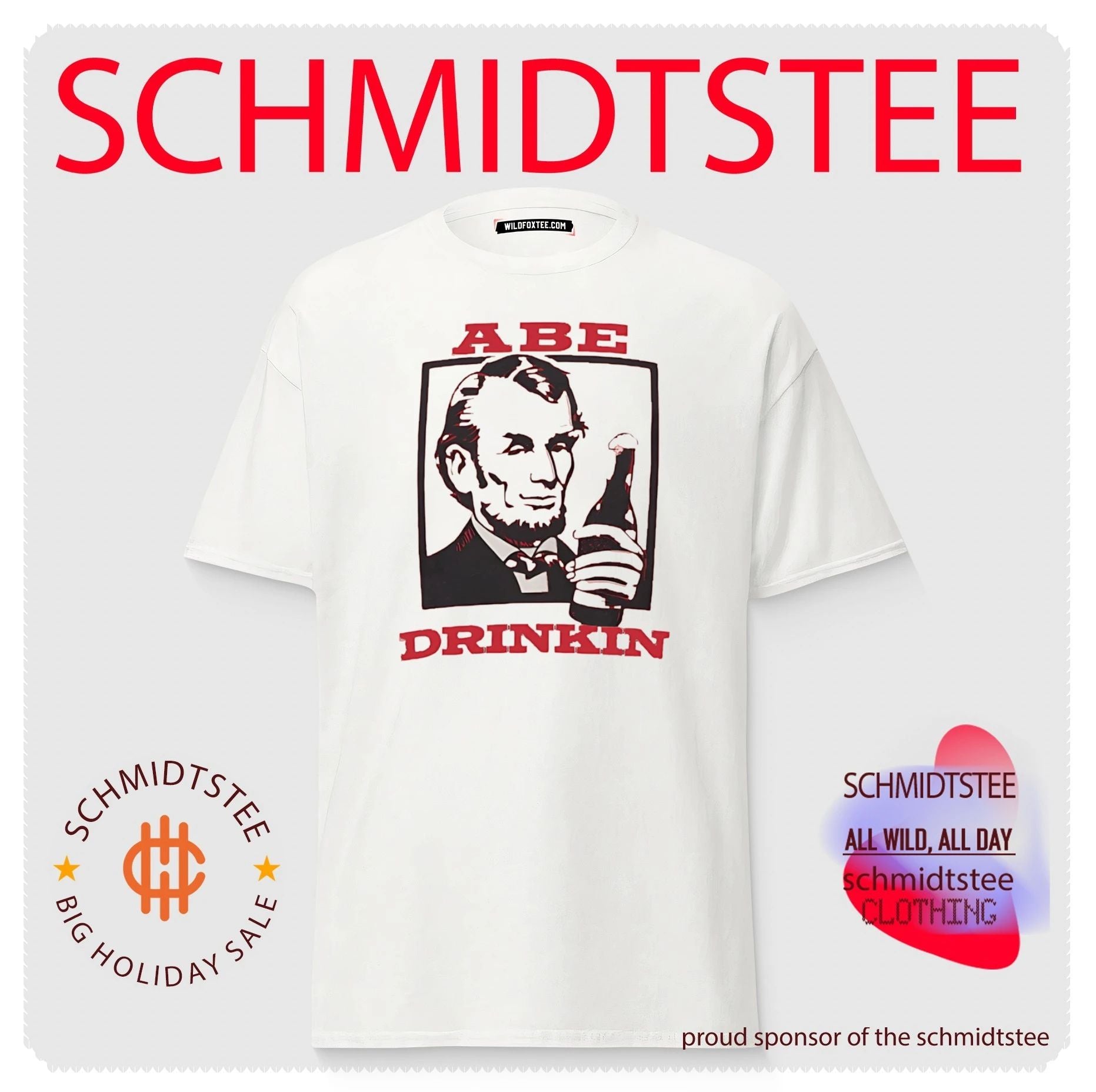 Abe Drinkin Abraham Lincoln Beer funny historical shirt