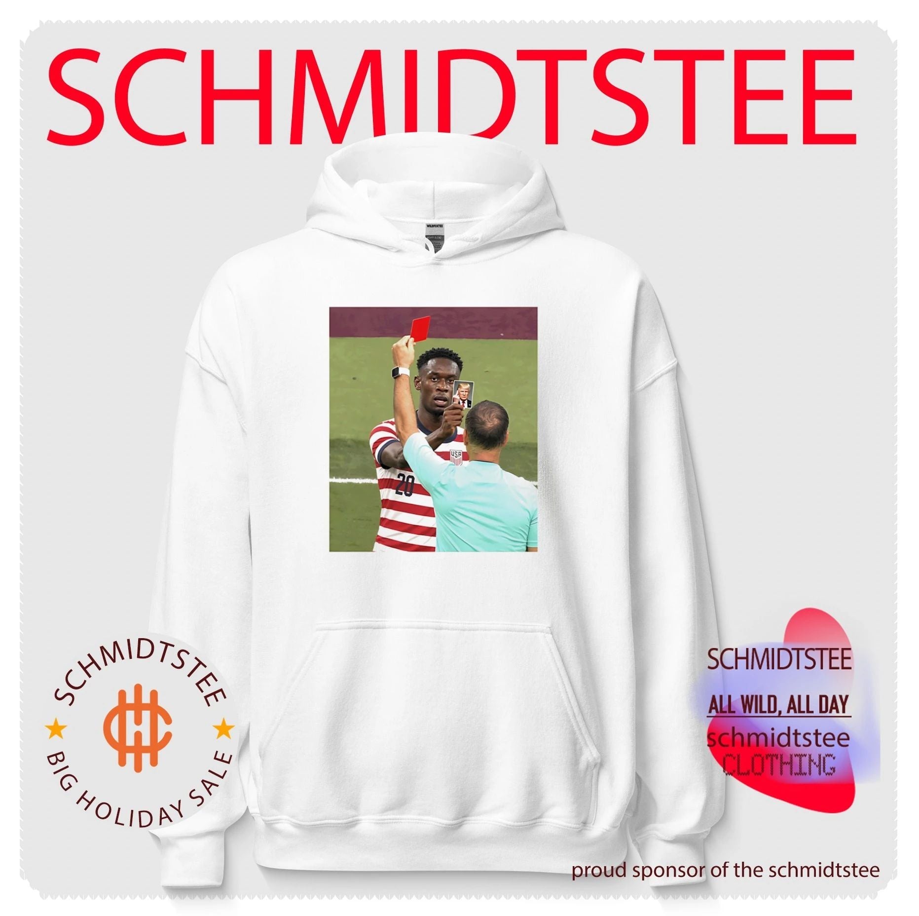 Folarin Balogun Trump Card Red Card Shirt
