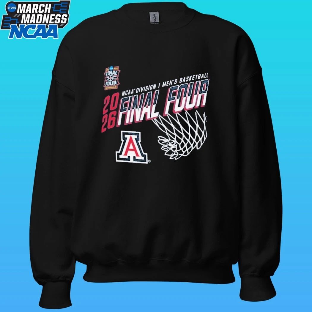 Arizona Wildcats Champion 2026 Ncaa Men’s Basketball Tournament March Madness Final Four Shirt