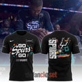 San Antonio Spurs Stadium 2026 Playoff 2 Side Shirt