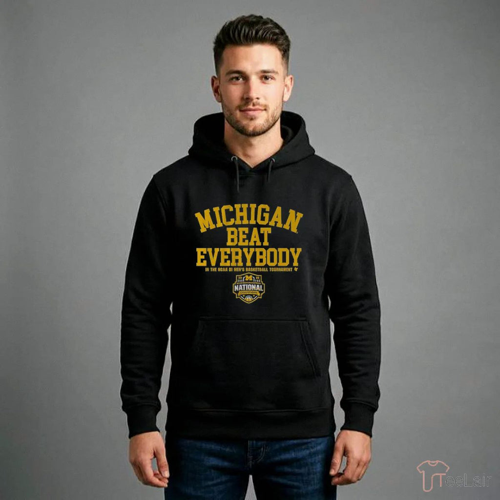 Michigan Wolverines MBB 2026 National Champions Beat Everybody Shirt