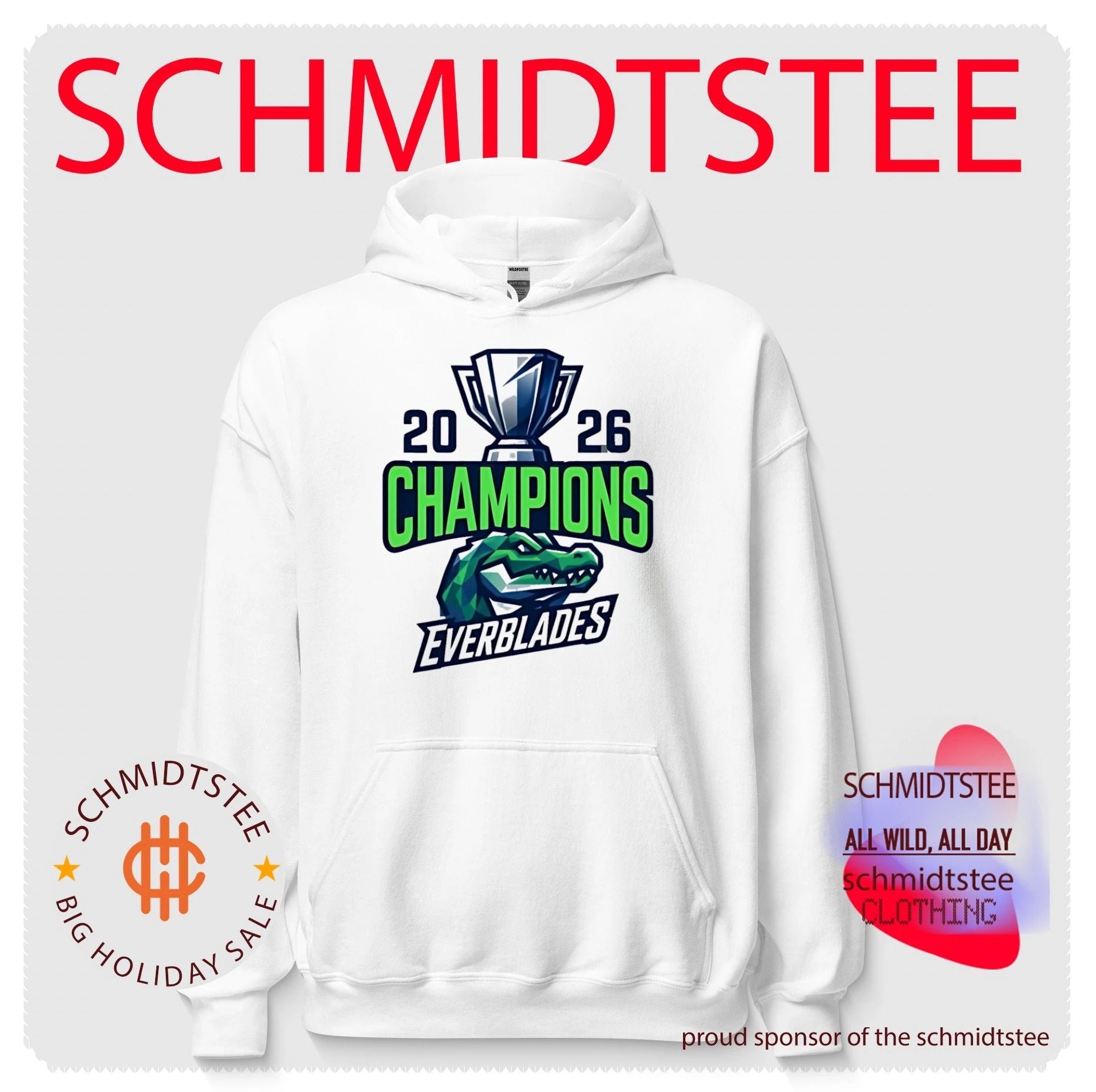 2026 Kelly Cup Champions Florida Everblades trophy graphic shirt