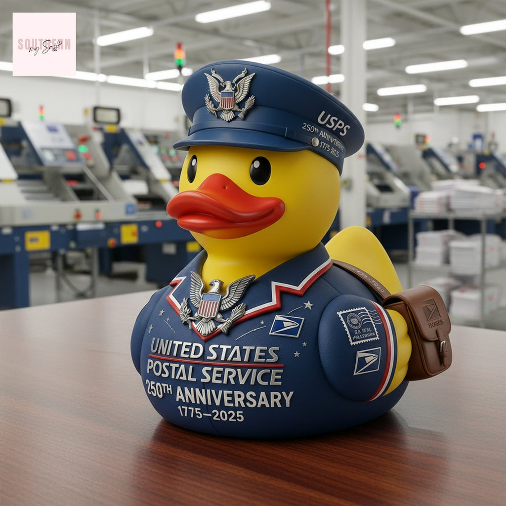 USPS 250th Anniversary 1775-2025 Commemorative Rubber Duck