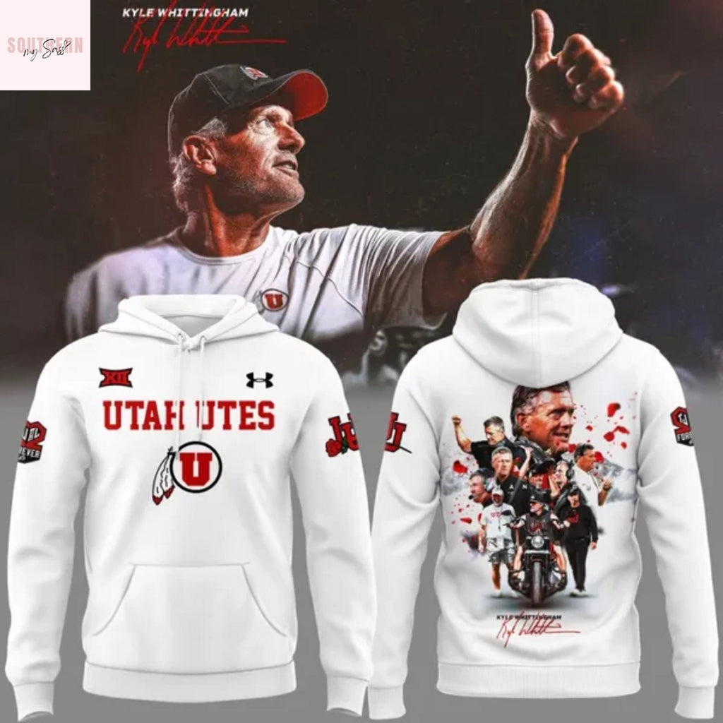 Utah Utes 21 Years, One Legend Kyle Whittingham Hoodie