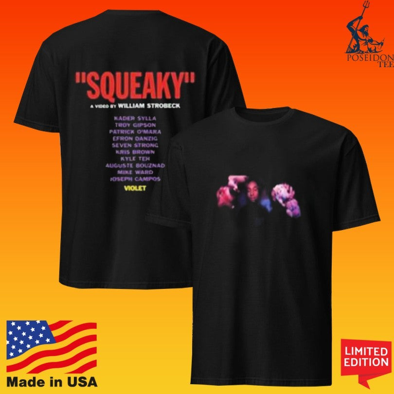 Violet Squeaky A Video By William Strobeck T-shirt