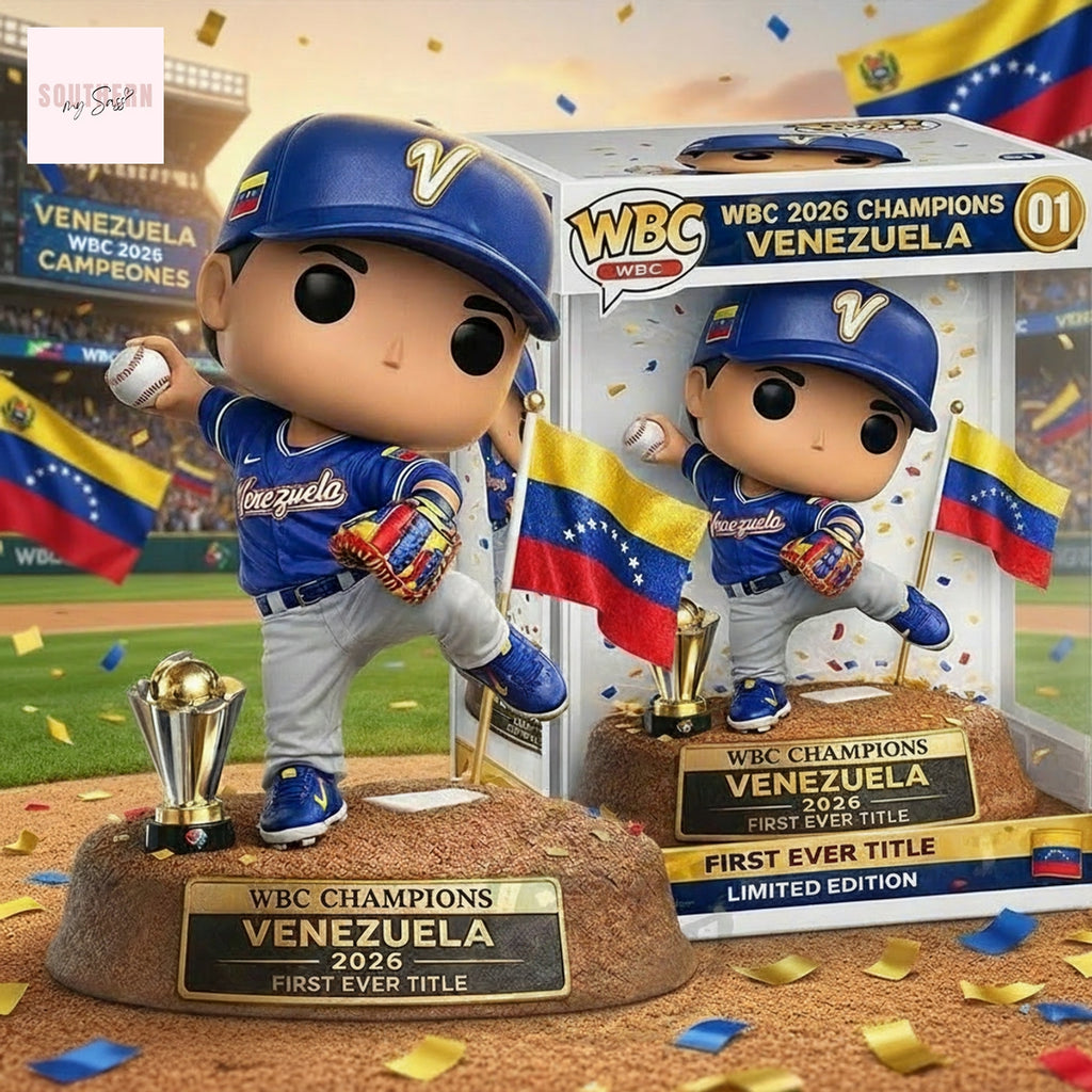 WBC 2026 Venezuela Champions First Ever Pop Figure Doll