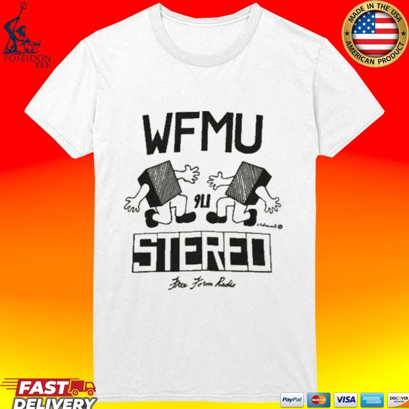 Wfmu Radio Blockheads Ringer T-shirt